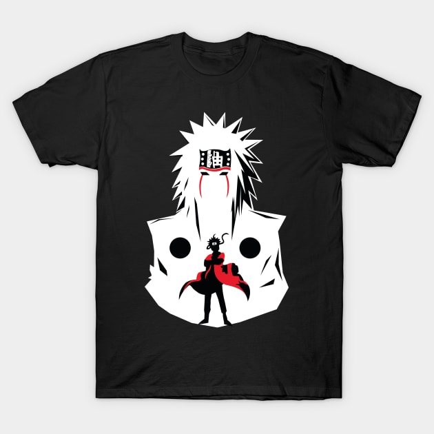 Naruto & Jiraiya T-Shirt by Losen500